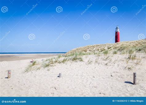 Lighthouse of Texel Netherlands Stock Photo - Image of holland ...