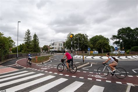 Britain gets its first Dutch-style roundabout that gives priority to ...