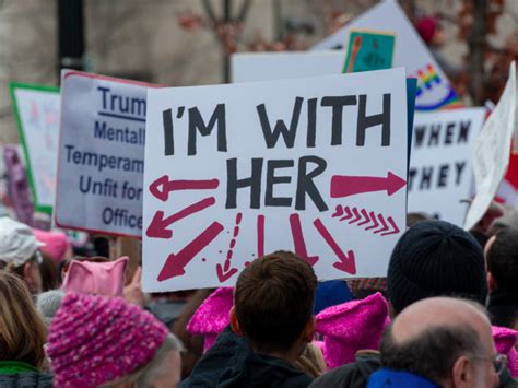 Marchers from all over the country brought with them a diversity of ...