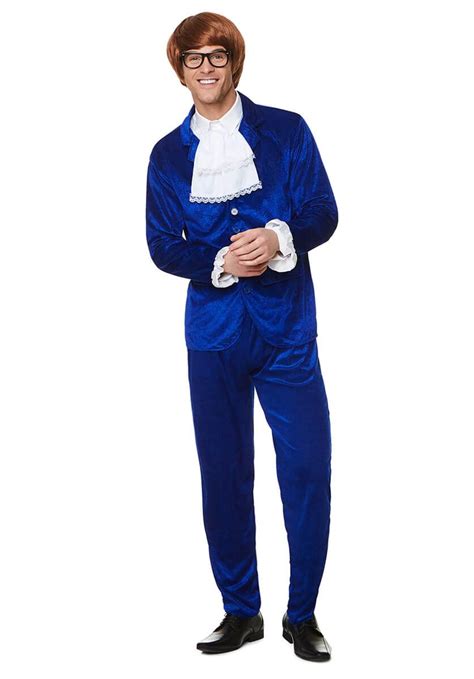 Austin Powers Costume | Austin powers costume, Blue velvet suit, Mens ...