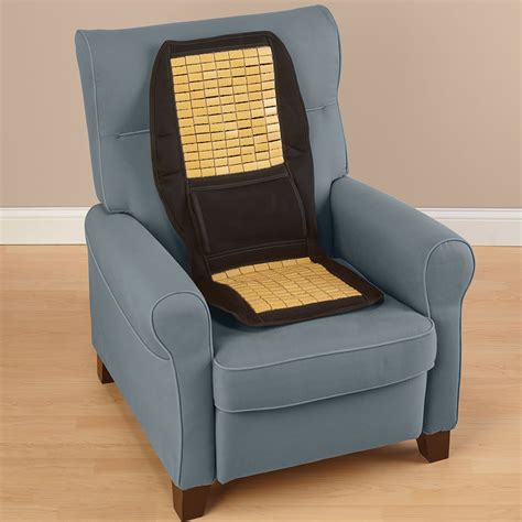 The Any Surface Heated Massaging Seat Cushion - Hammacher Schlemmer