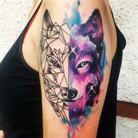 Wolf Love Tattoos For Women