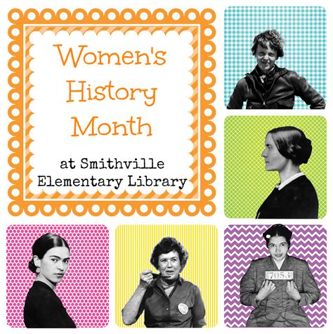 Smithville Elementary Library: Book Talk Tuesday: Books for Women's History Month