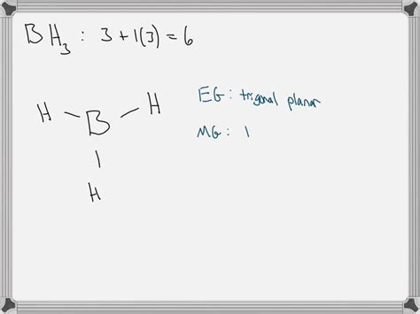 SOLVED: Question 27 For the molecule given bclow: BH3 Draw the Lewis Dot diagram for the ...