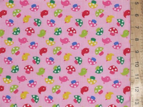 Nursery Print Polycotton Fabric