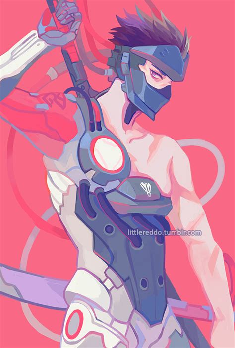 littlereddo: “so happy i got blackwatch genji skin before uprising ...