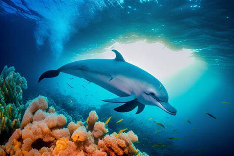 Ocean Underwater Dolphins