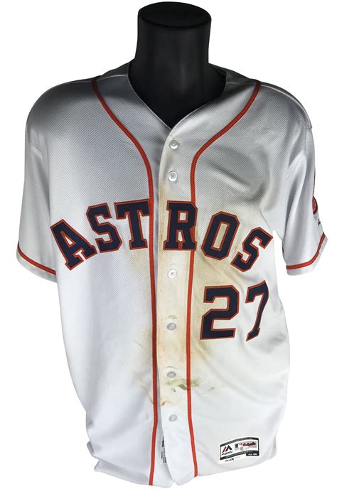 Lot Detail - 2016 Jose Altuve Game Worn PHOTO MATCHED Houston Astros Home Jersey from May 5 ...