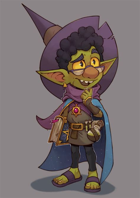 ArtStation - Mage goblin