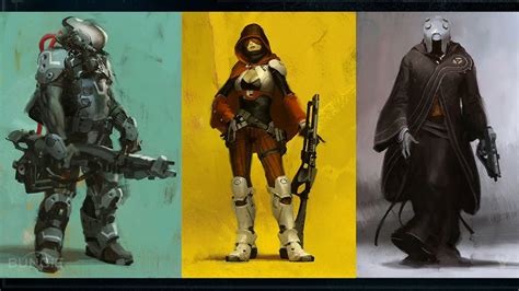 Destiny Info Overload: Classes, Environments, Races Showcased in ...