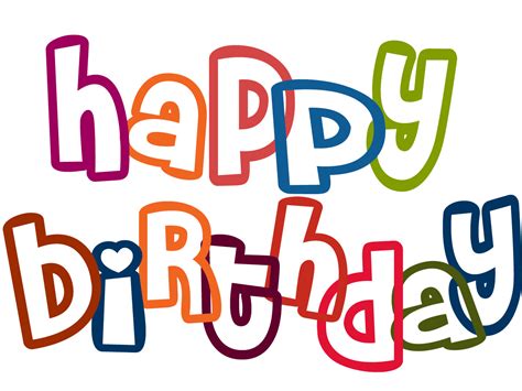 Happy Birthday Free Image - ClipArt Best