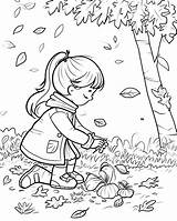 62  Fall Coloring Pages Leaves Pumpkins & Squirrels And More sketch template