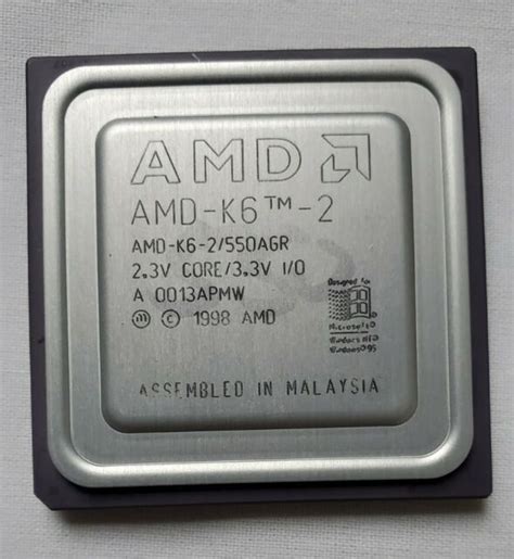 AMD K6-2 550 MHz (AMDK62550AGR) Processor for sale online | eBay