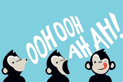 OOH OOH AH AH! — Peck & Company | Branding design logo, Monkey logo, Logo design