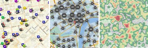 Visualization Types of interactive Crime Mapping Systems (Symbol Map ...