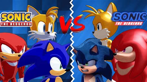 Game Sonic Heroes V.S. Movie Sonic Heroes (Modern Sonic V.S. Movie ...