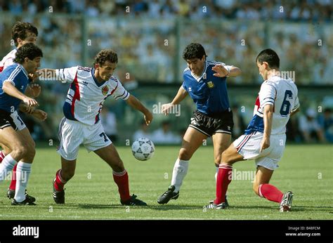 Maradona world cup hi-res stock photography and images - Alamy