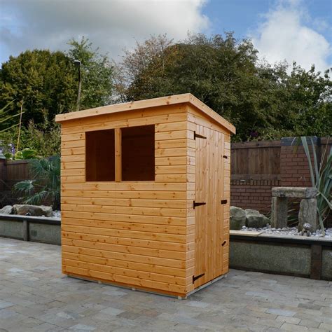 6x4 garden sheds - 6x4 pent sheds for sale - Assembled free