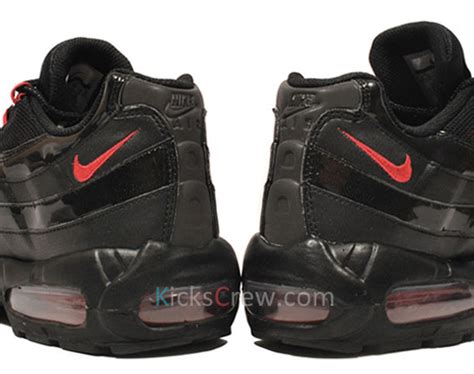 Nike Air Max 95 – Black – Varsity Red – Patent Leather | Available ...