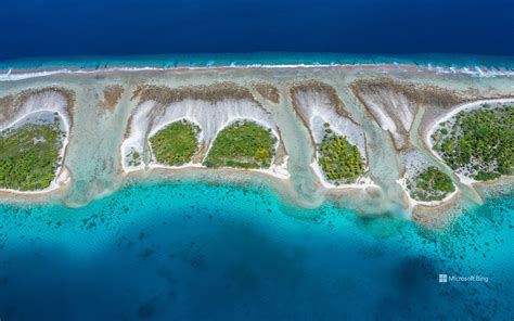 Kauehi atoll, Tuamotu Archipelago, French Polynesia - Bing Wallpapers - Sonu Rai