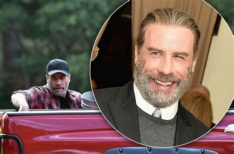 John Travolta: Big & Burly Star Roughing It At 63 Years Old!