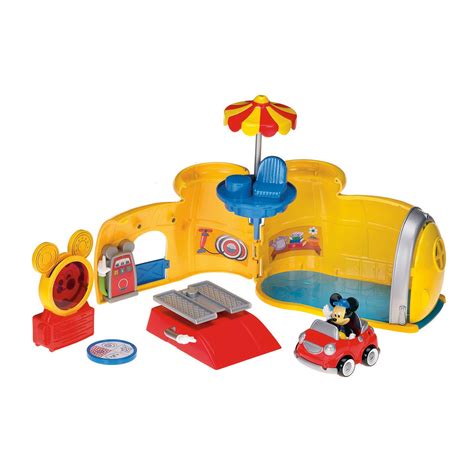 Mickey Mouse Clubhouse Mickey's Deluxe Play Set - Mickey's Garage ...