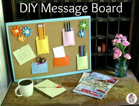 DIY Message Board - Hoosier Homemade