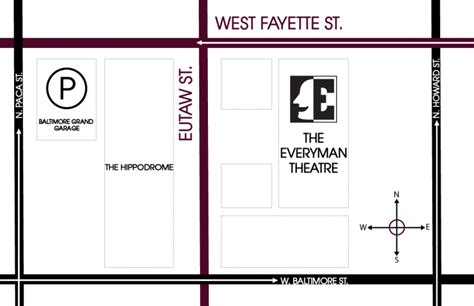 Directions + Parking | Everyman Theatre