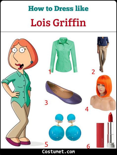 Lois Griffin (Family Guy) Costume for Cosplay & Halloween 2022 Lois ...