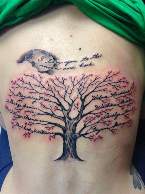 Cherry tree/family tree | Tattoos, Tatting, Cherry tree