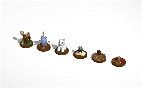 3D design Animals - Tinkercad