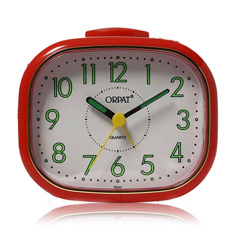 Orpat TBB-647 Buzzer Alarm Clock (Red) | Orpat Group