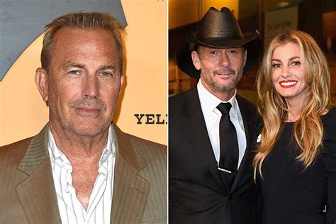 Kevin Costner Reacts to Tim + Faith's 'Yellowstone' Spinoff News