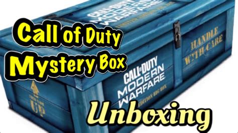 Call of Duty Mystery Box Modern Warfare Unboxing - YouTube