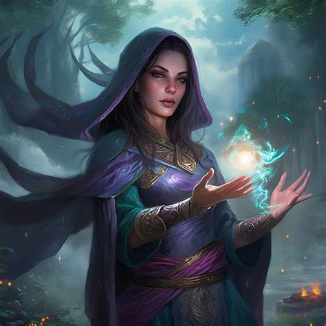 Female mage by ByanEl on DeviantArt