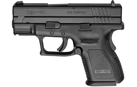 Springfield XD 40 S&W Sub-Compact Black Essentials Package | Sportsman's Outdoor Superstore