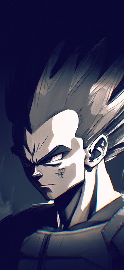 DBZ Vegeta Black and White Wallpapers - Dragon Ball Wallpapers