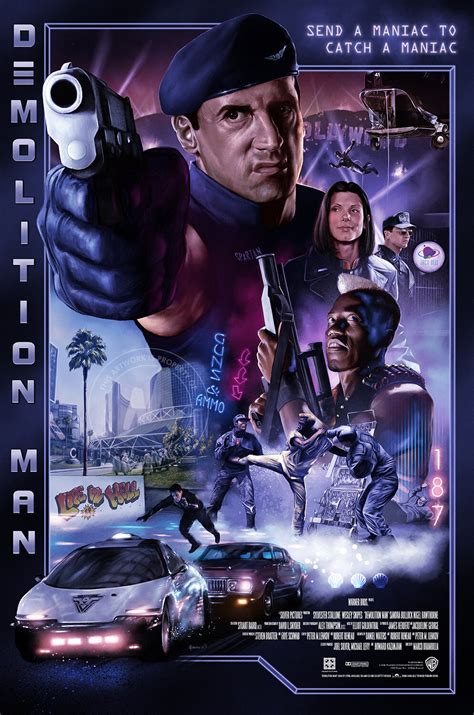 Demolition Man | Poster By DaveMerrell