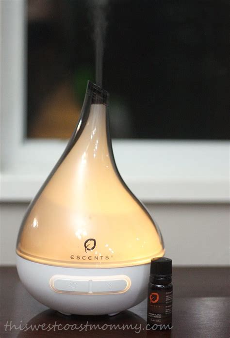 Escents Aromatherapy Droplet Ultrasonic Diffuser Review | This West ...