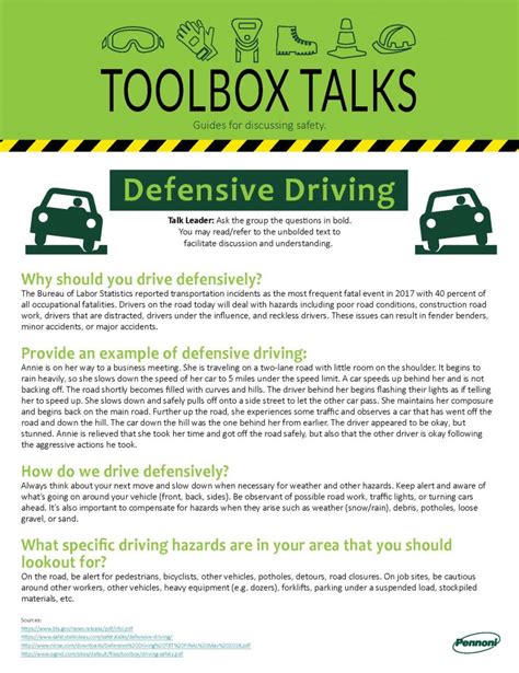 Safety Week 2019 - Defensive Driving | Pennoni