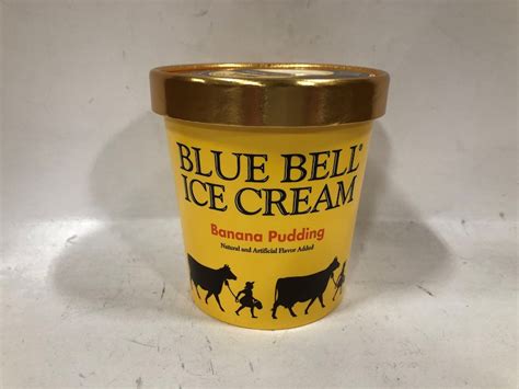 Blue Bell Banana Pudding Pint - GJ Curbside