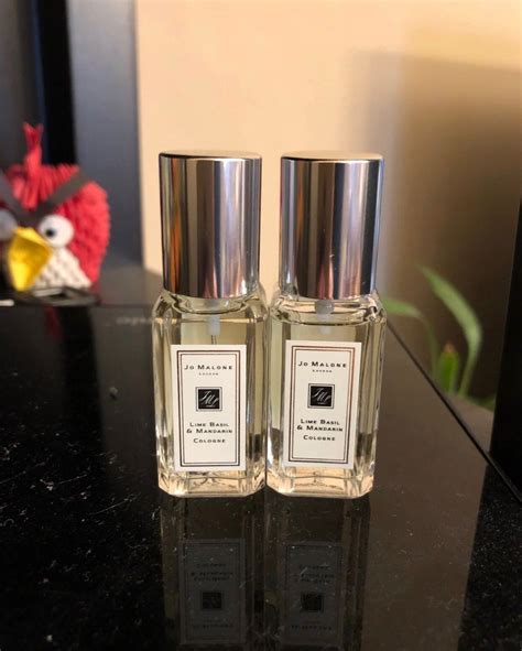 2X Jo Malone sample deluxe size Lime Basil & Mandarin Size: 9ml ...