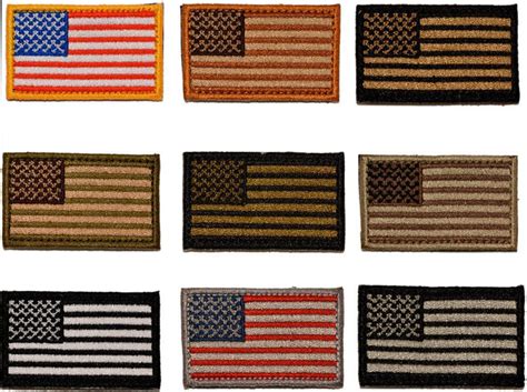 Mini USA Flag Patches - 1.5" x 2" - Gadsden and Culpeper