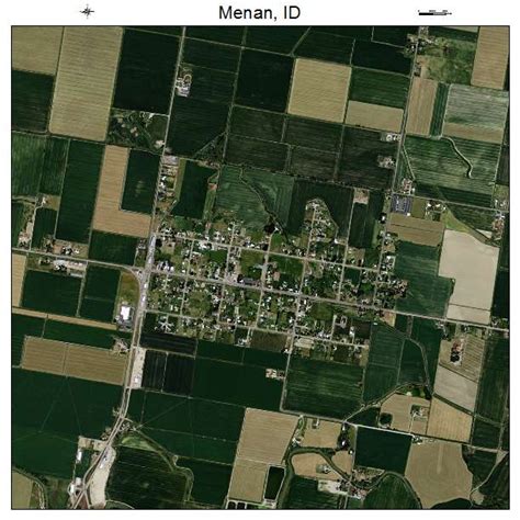 Aerial Photography Map of Menan, ID Idaho