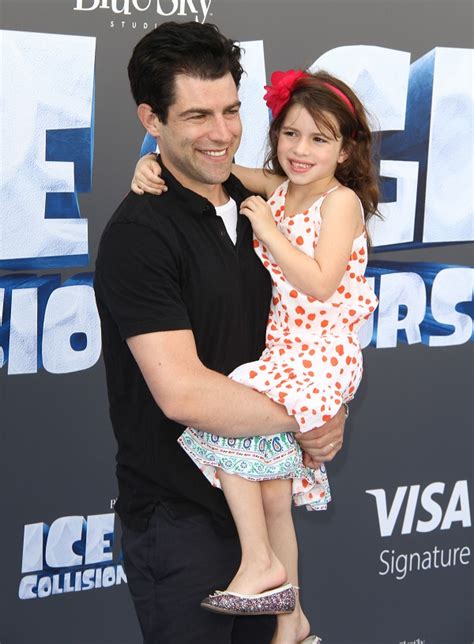 Max Greenfield And Daughter Lily Attend 'Ice Age: Collision Course' Premiere | Celeb Baby Laundry