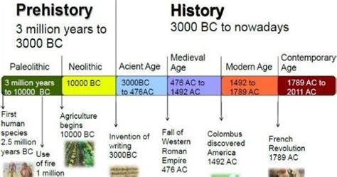 timeline neolithic paleolithic - Google Search | Learn history, Prehistory, Writing skills