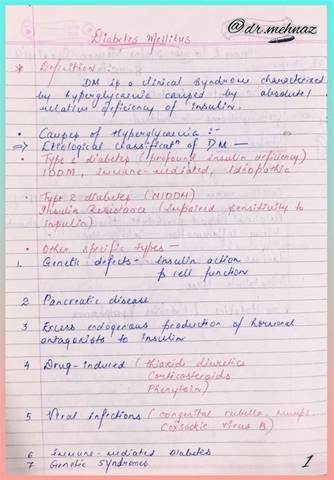 Aetiology & Pathogenesis of Diabetes – Dentowesome