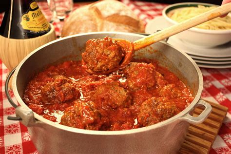 Meatballs and Sunday Sauce | MrFood.com