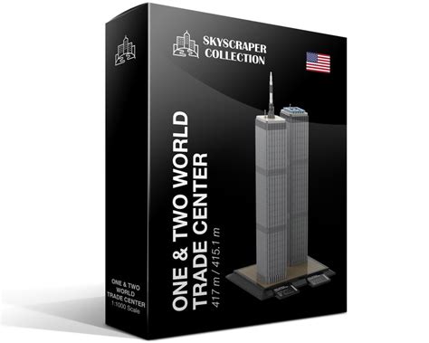 LEGO MOC One & Two World Trade Center by Brickitecture.eu | Rebrickable - Build with LEGO