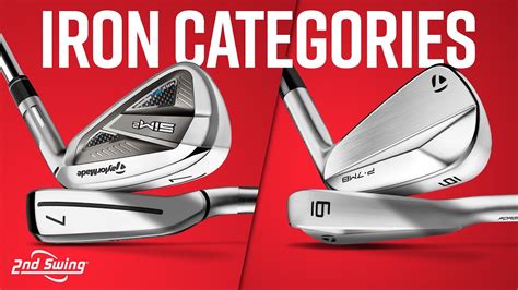 Golf Iron Categories Comparison and Test | Which Iron Category Should ...